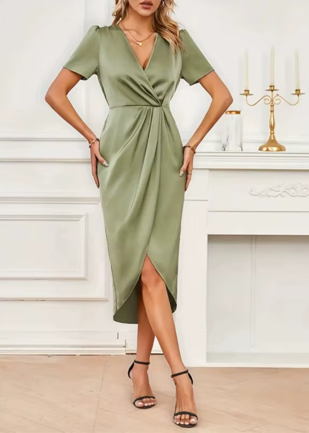 Ariana | Elegant Midi Dress
