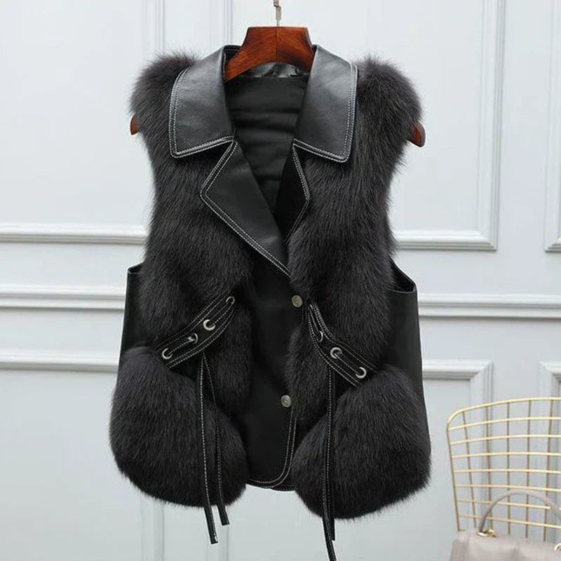 Megan | Elegant Fur Vest