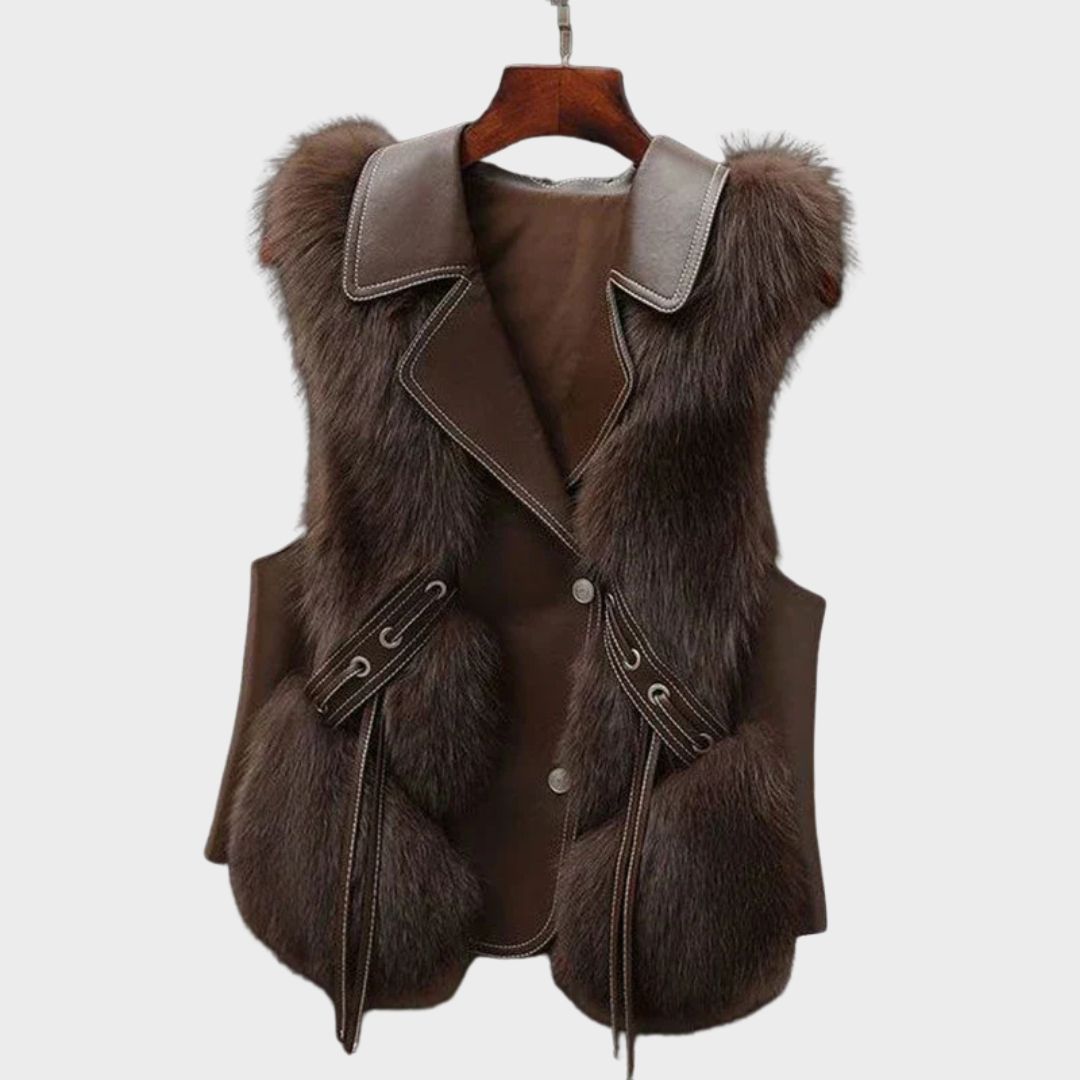 Megan | Elegant Fur Vest