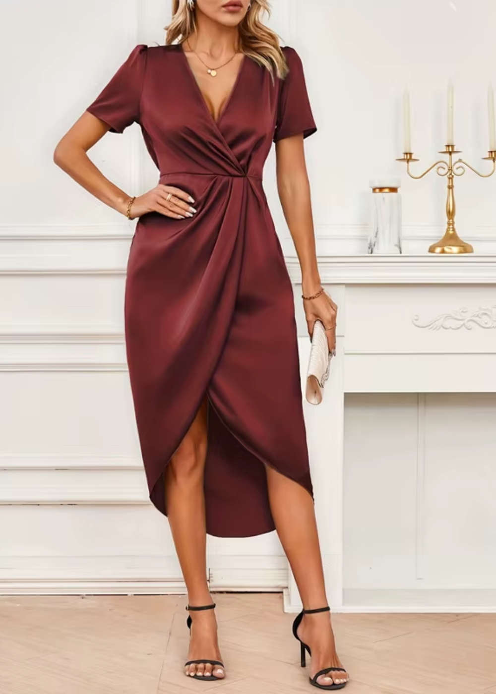 Ariana | Elegant Midi Dress