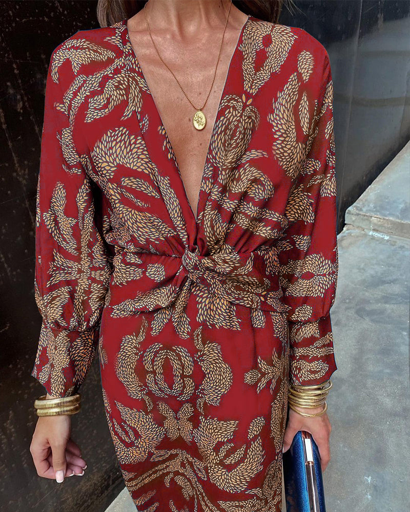 Arielle | Boho Luxe Wrap Dress