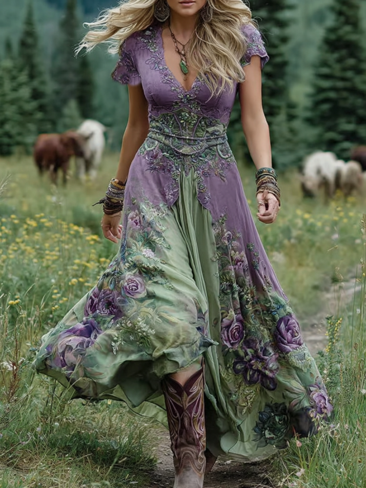 Isla | Colorfull Maxi Dress